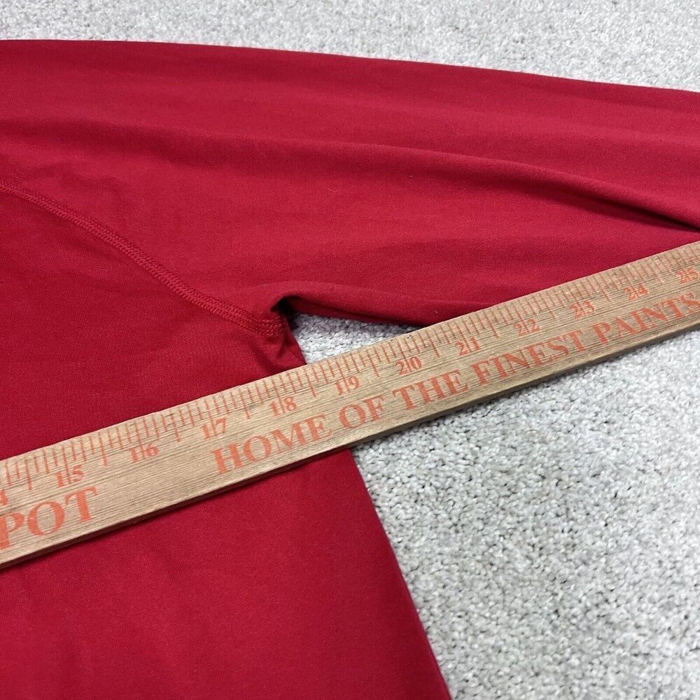 Under Armour Activewear Jacket Men’s Red Long Sleeve 1/4 Zip Pullover Sz Small - Picture 4 of 10